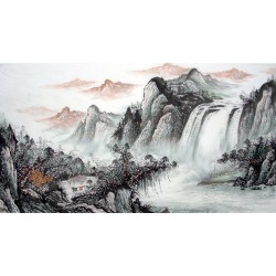 Chinese Landscape Painting - CNAG014338