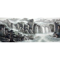 Chinese Landscape Painting - CNAG014342