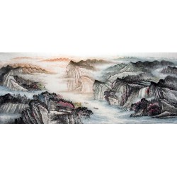 Chinese Landscape Painting - CNAG014343
