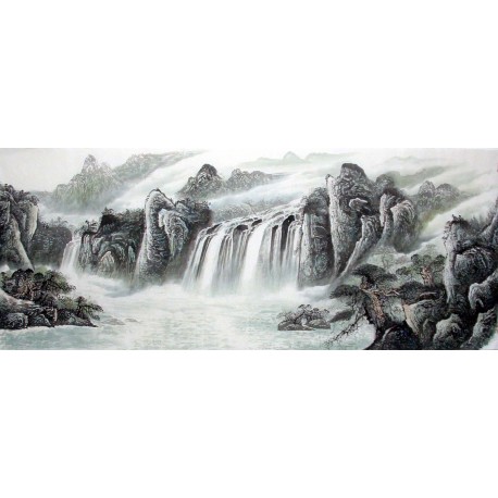 Chinese Landscape Painting - CNAG014345