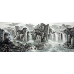 Chinese Landscape Painting - CNAG014346