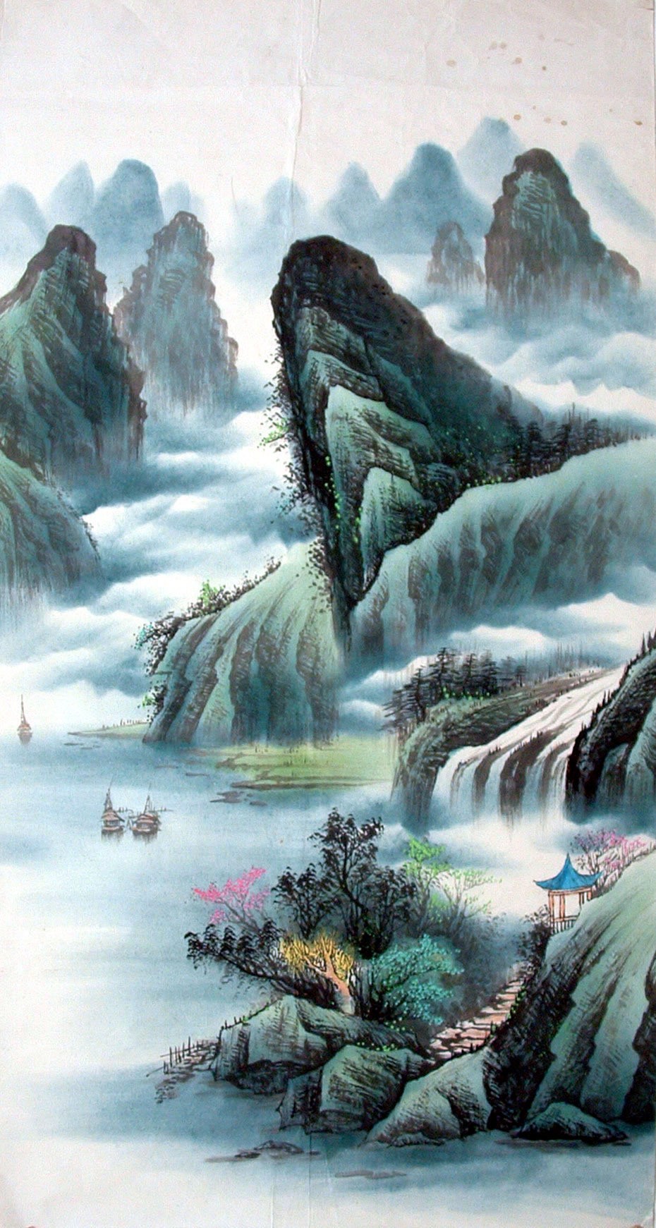Chinese Landscape Painting - CNAG014366