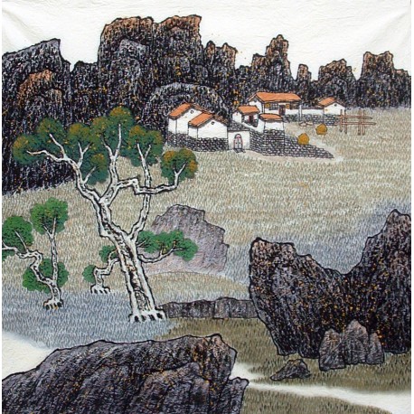 Chinese Landscape Painting - CNAG014368