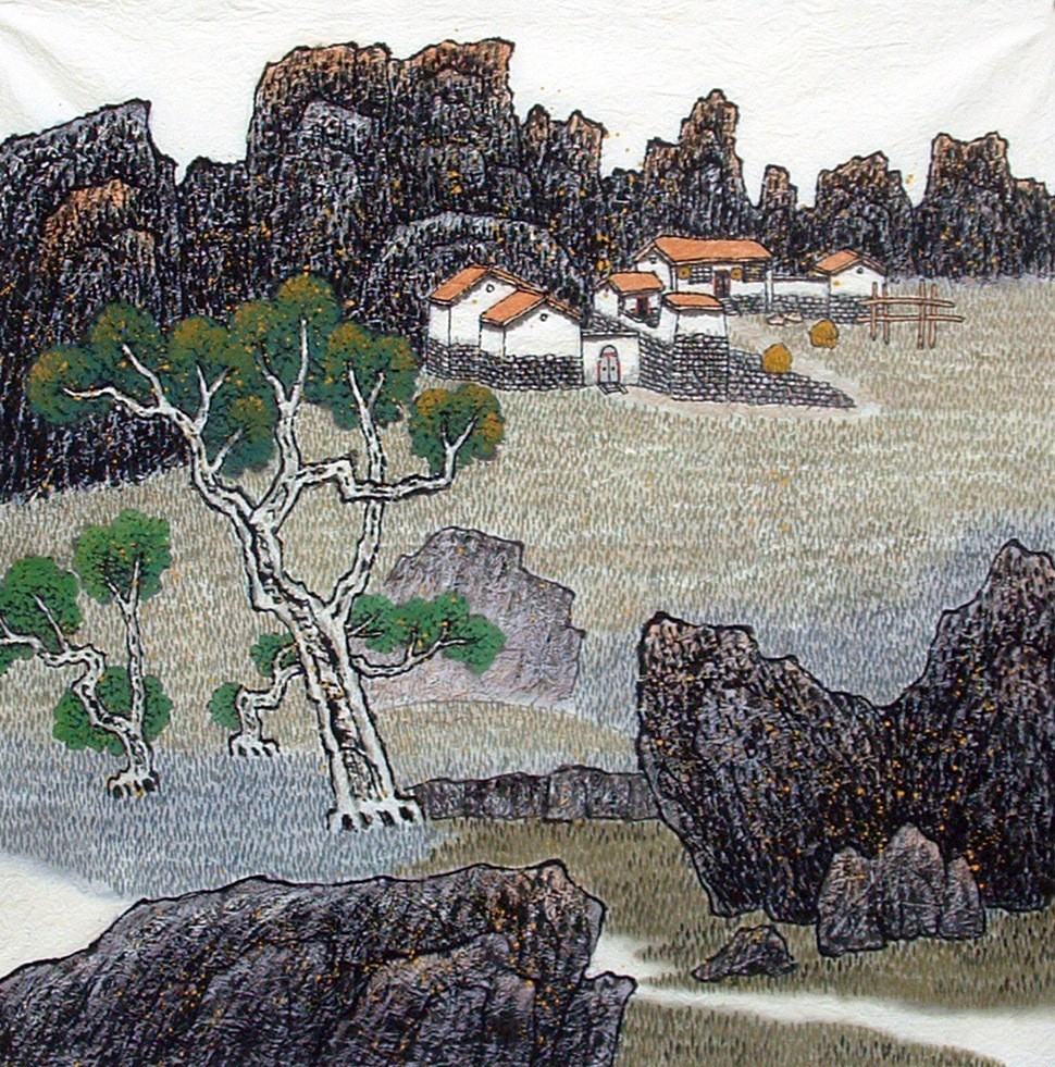 Chinese Landscape Painting - CNAG014368