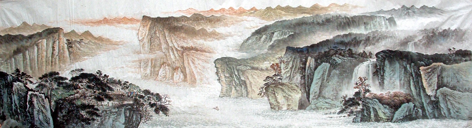 Chinese Landscape Painting - CNAG014369