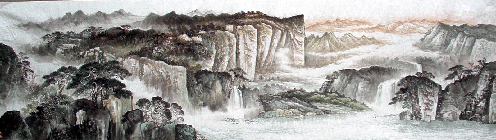 Chinese Landscape Painting - CNAG014370