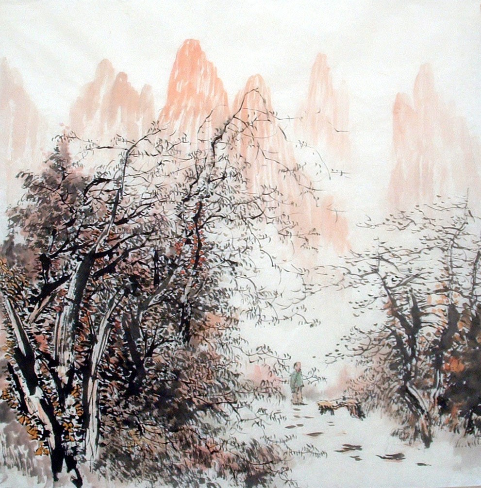 Chinese Landscape Painting - CNAG014374