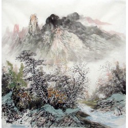Chinese Landscape Painting - CNAG014375
