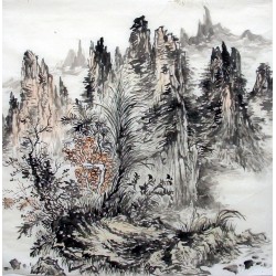 Chinese Landscape Painting - CNAG014377