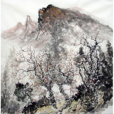 Chinese Landscape Painting - CNAG014378