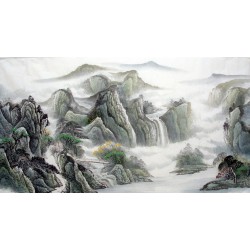 Chinese Landscape Painting - CNAG014381