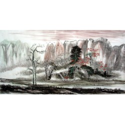Chinese Landscape Painting - CNAG014384