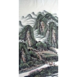 Chinese Landscape Painting - CNAG014389