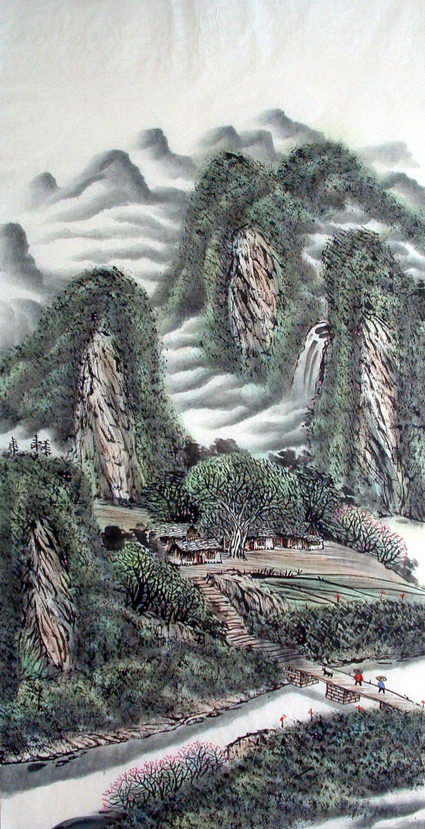 Chinese Landscape Painting - CNAG014389
