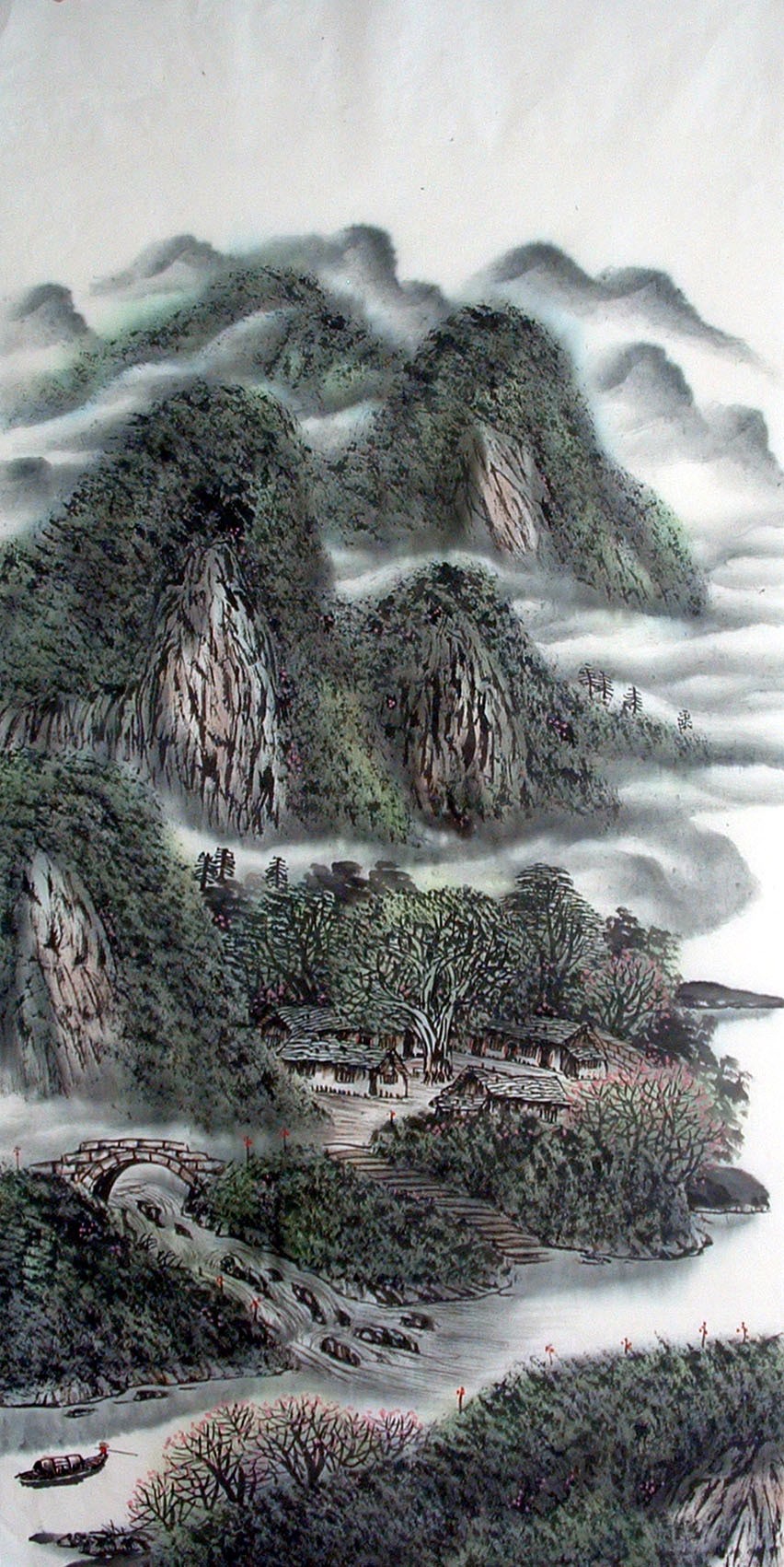 Chinese Landscape Painting - CNAG014391