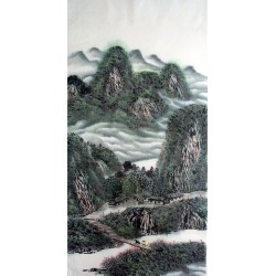 Chinese Landscape Painting - CNAG014392