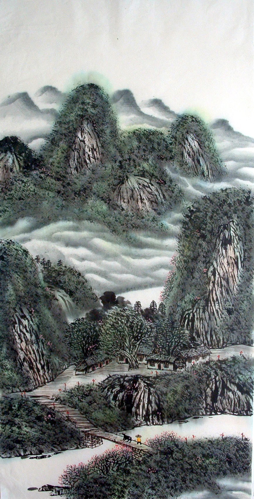 Chinese Landscape Painting - CNAG014392
