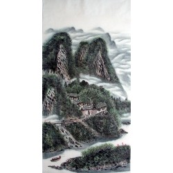 Chinese Landscape Painting - CNAG014397