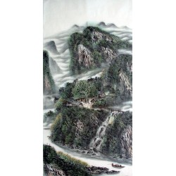 Chinese Landscape Painting - CNAG014398