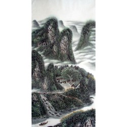 Chinese Landscape Painting - CNAG014399