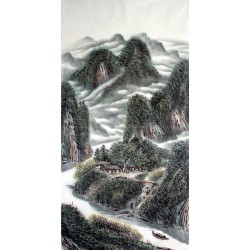 Chinese Landscape Painting - CNAG014401