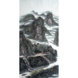 Chinese Landscape Painting - CNAG014403