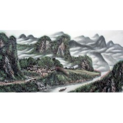 Chinese Landscape Painting - CNAG014408