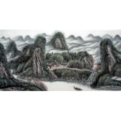 Chinese Landscape Painting - CNAG014416