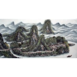 Chinese Landscape Painting - CNAG014418