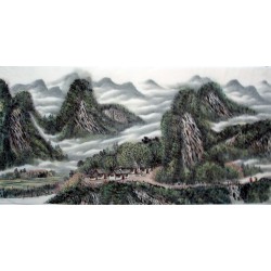 Chinese Landscape Painting - CNAG014420