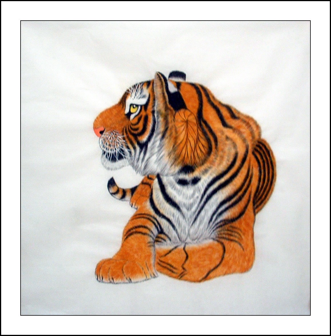 Chinese Tiger Painting - CNAG014424