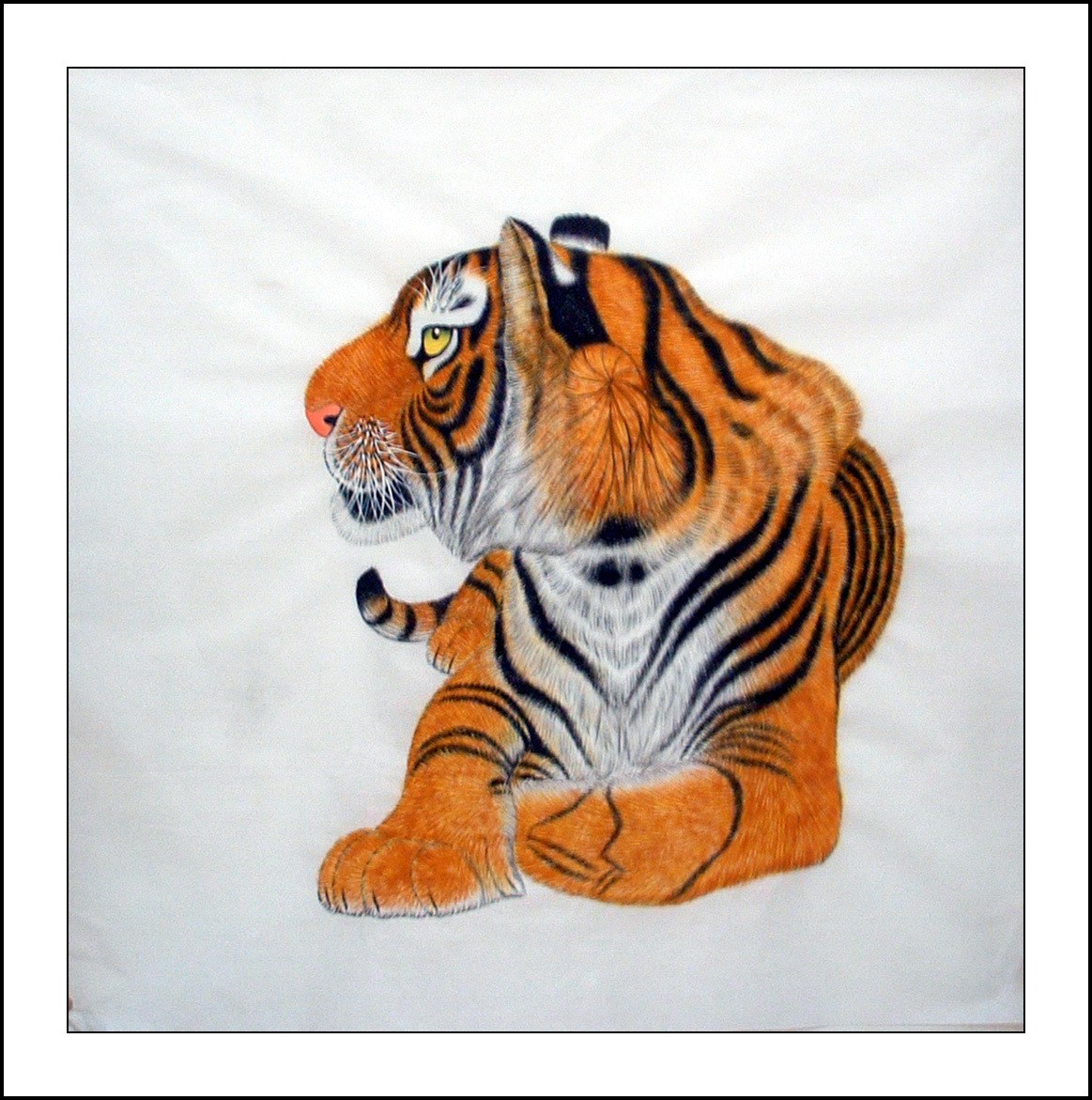 Chinese Tiger Painting - CNAG014426