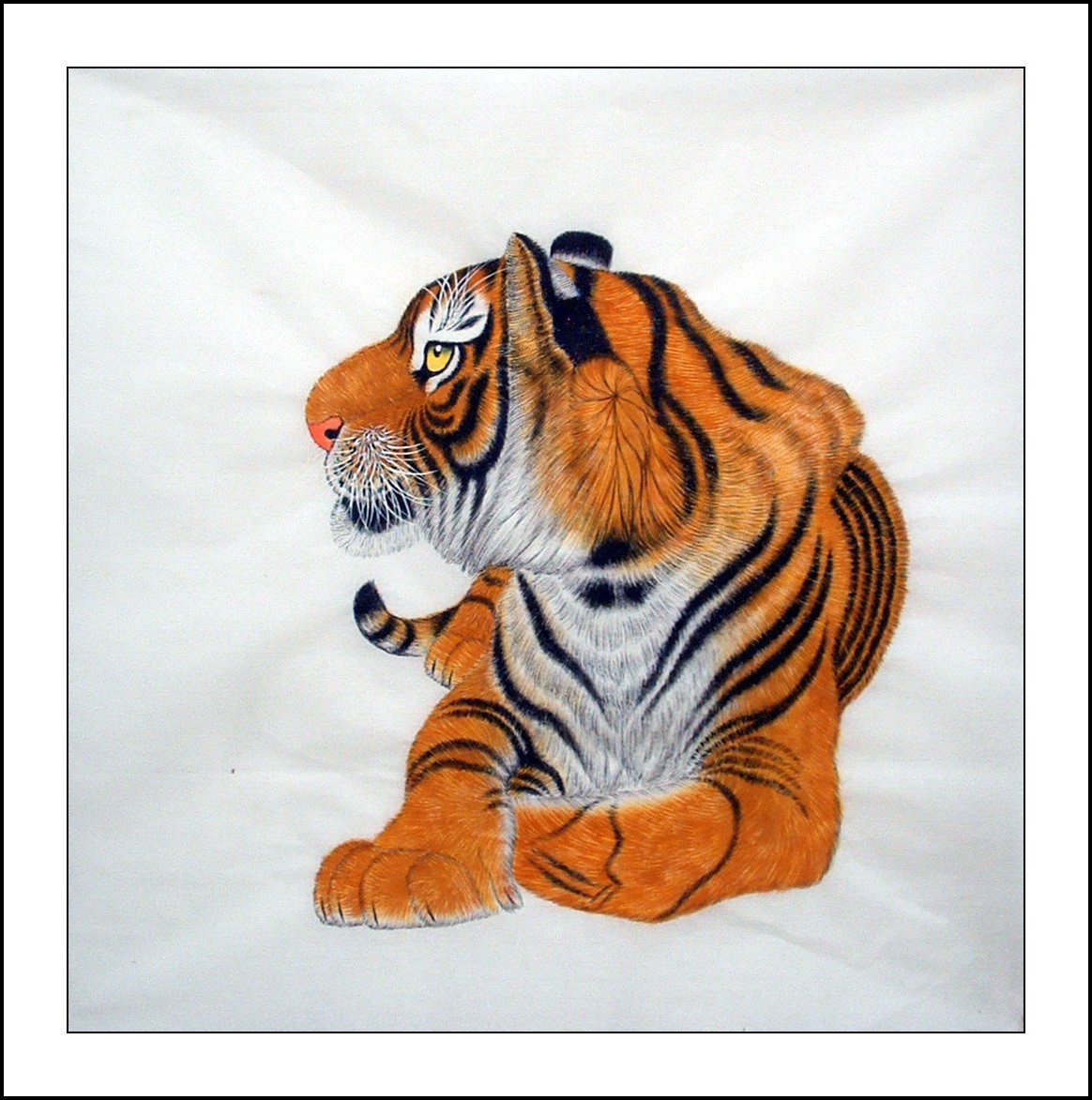 Chinese Tiger Painting - CNAG014427