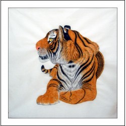 Chinese Tiger Painting - CNAG014428