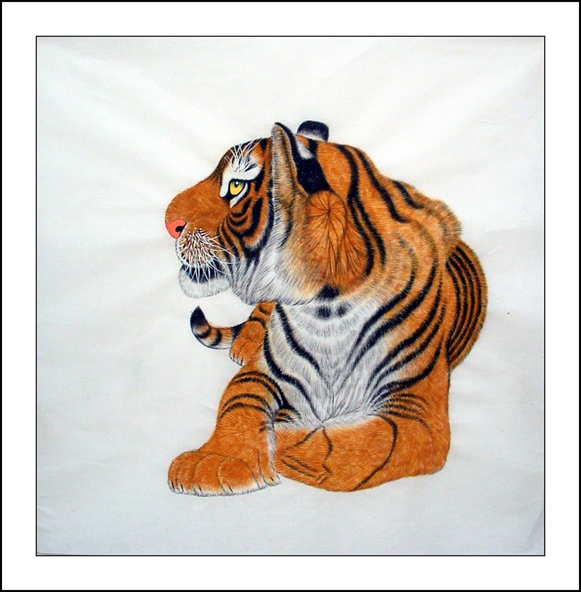 Chinese Tiger Painting - CNAG014430