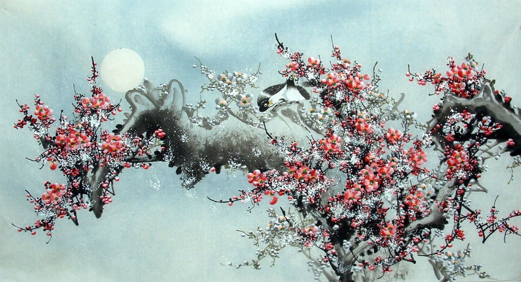 Chinese Flowers&Trees Painting - CNAG014432
