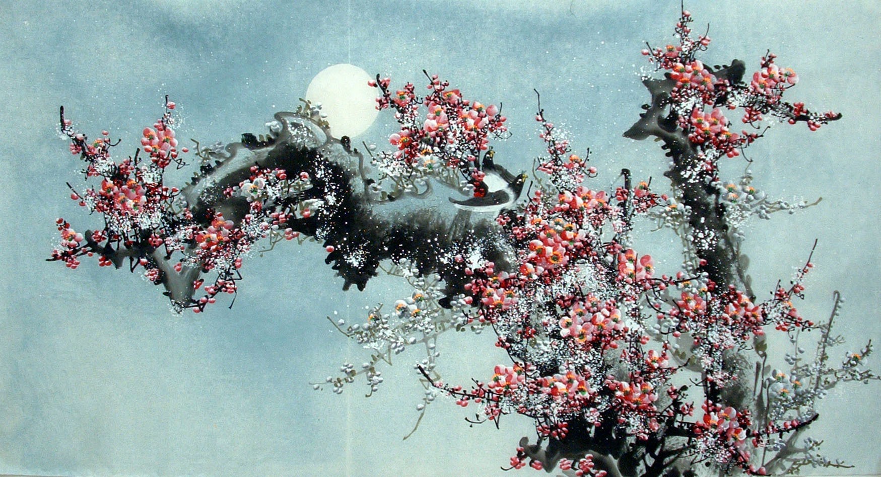 Chinese Flowers&Trees Painting - CNAG014434
