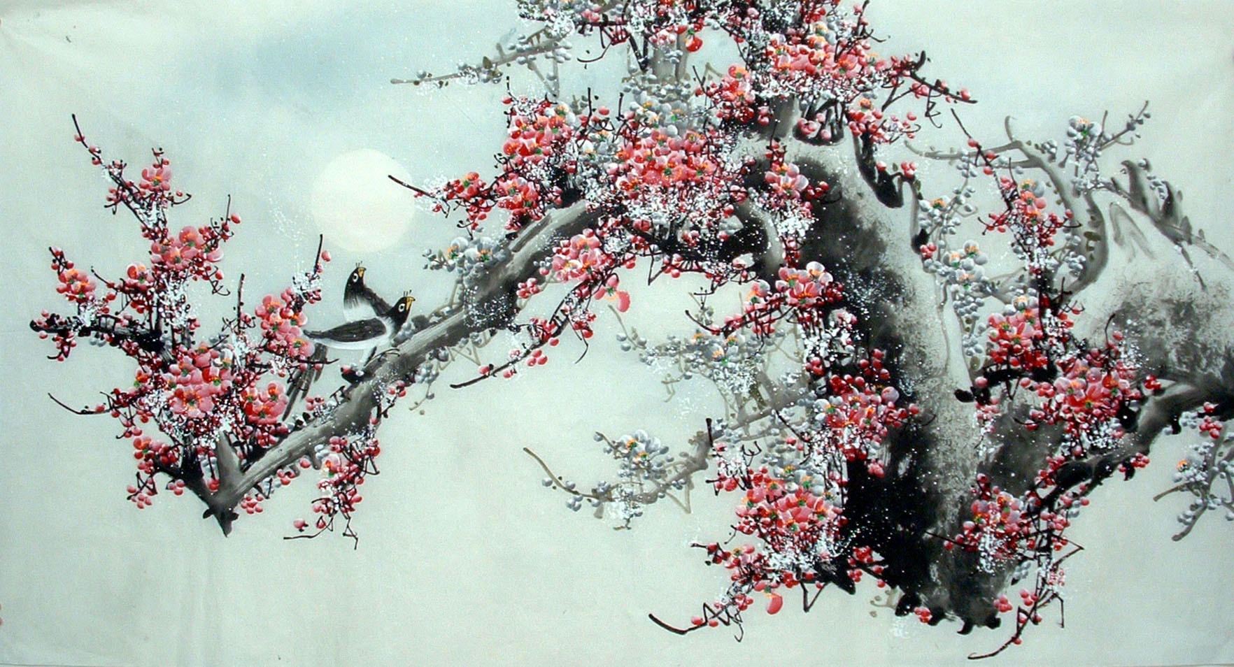 Chinese Flowers&Trees Painting - CNAG014439