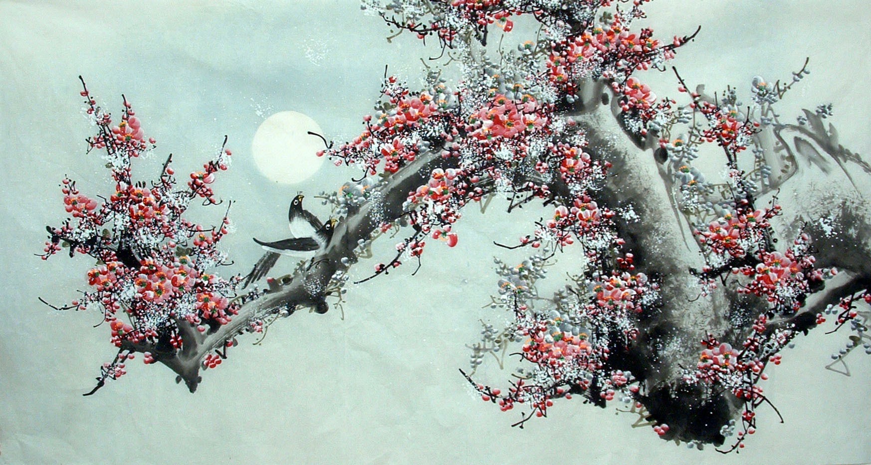 Chinese Flowers&Trees Painting - CNAG014444