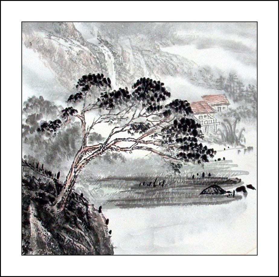 Chinese Landscape Painting - CNAG014447