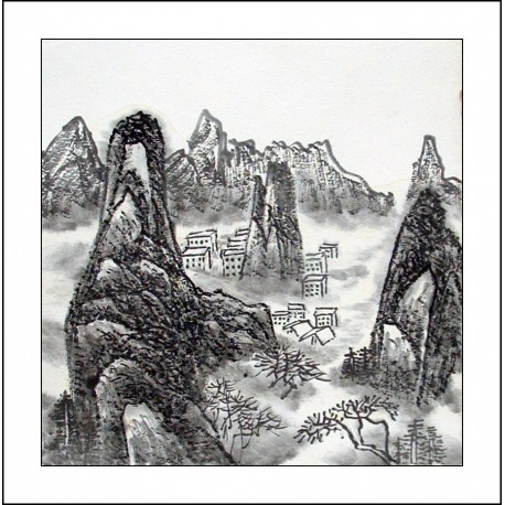 Chinese Landscape Painting - CNAG014448