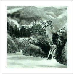 Chinese Landscape Painting - CNAG014449