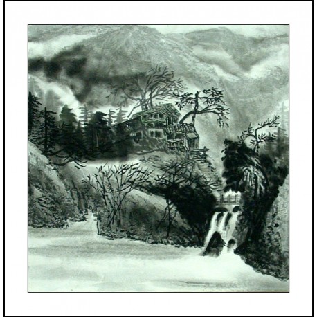 Chinese Landscape Painting - CNAG014449