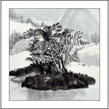 Chinese Landscape Painting - CNAG014450