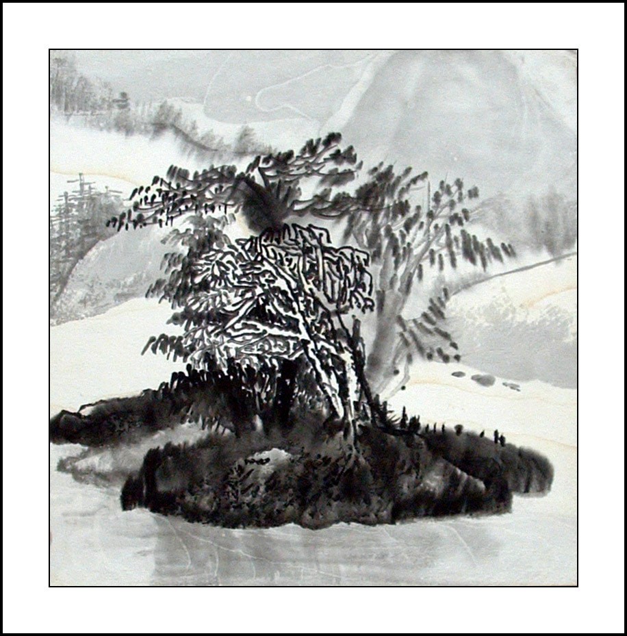 Chinese Landscape Painting - CNAG014450