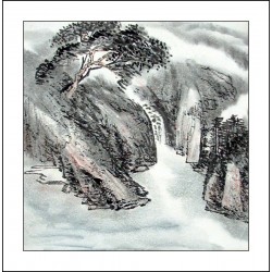 Chinese Landscape Painting - CNAG014451