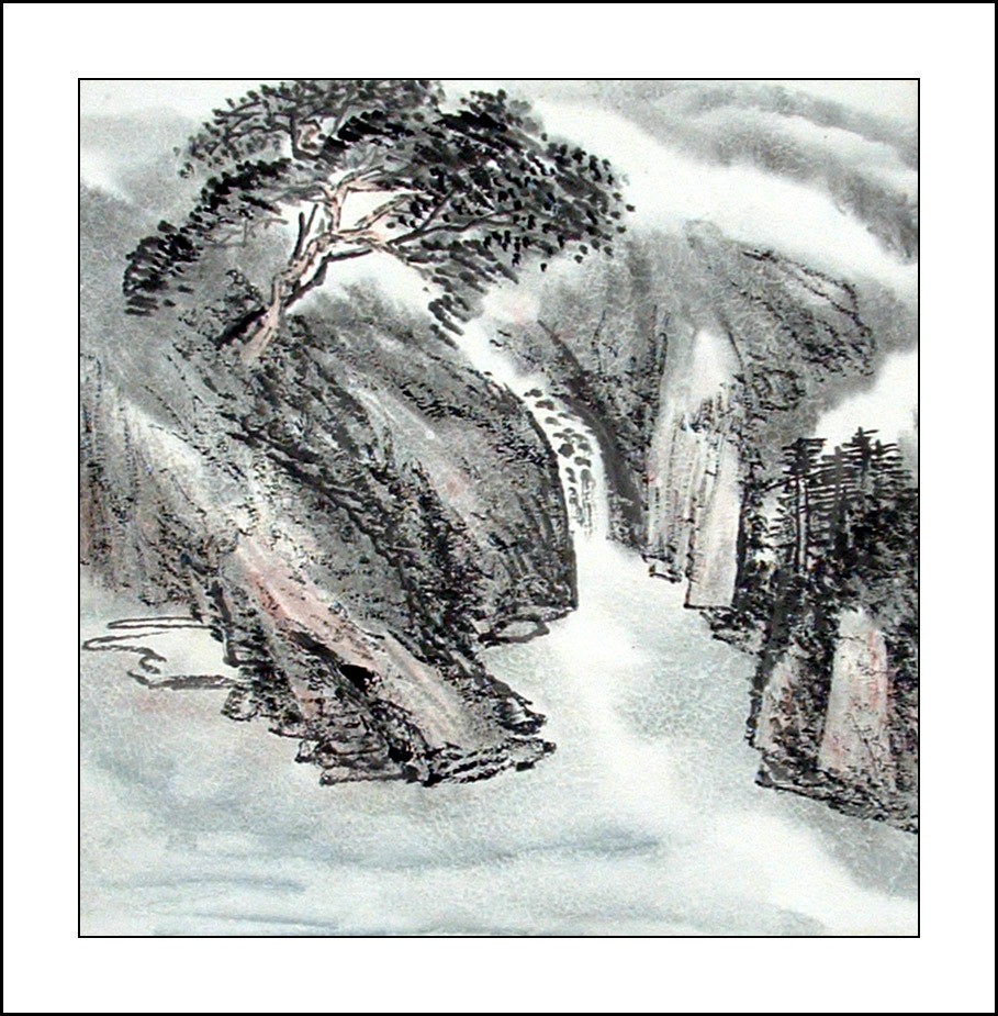Chinese Landscape Painting - CNAG014451