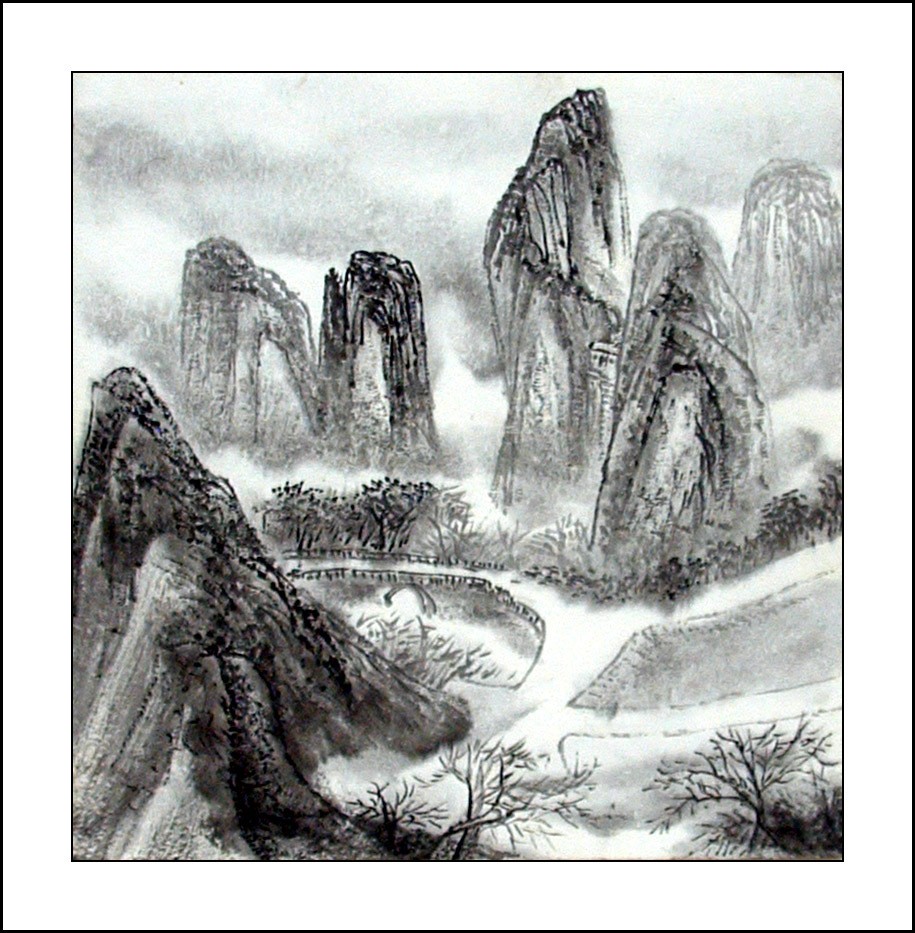 Chinese Landscape Painting - CNAG014452