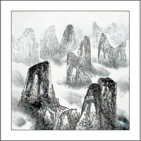 Chinese Landscape Painting - CNAG014454