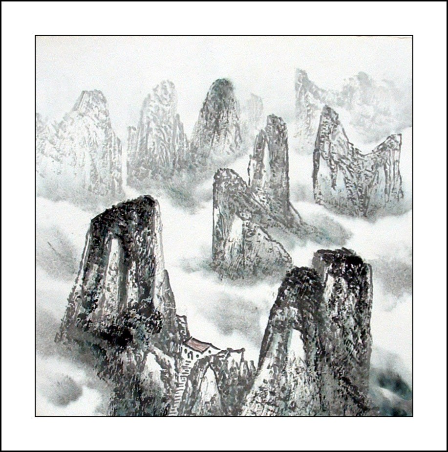 Chinese Landscape Painting - CNAG014454